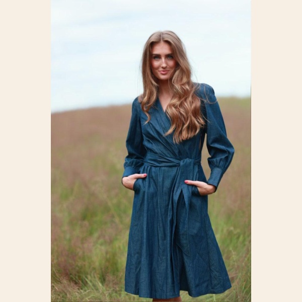 FIONA DENIM DRESS