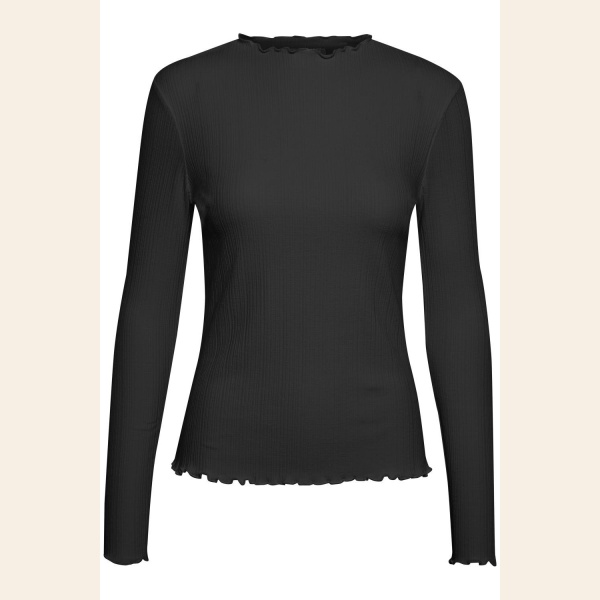 CANDACE KB LS TEE BLACK - Bilde 3