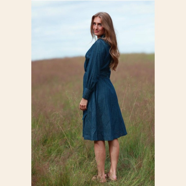 FIONA DENIM DRESS - Bilde 2