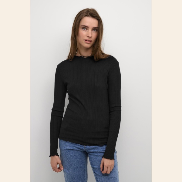 CANDACE KB LS TEE BLACK