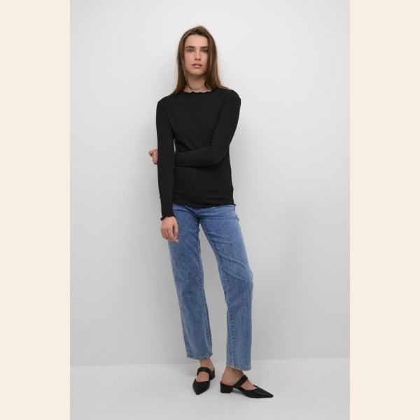 CANDACE KB LS TEE BLACK - Bilde 2