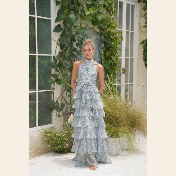 ANGEL MAXIDRESS DAISY DANCE HALTERNECK