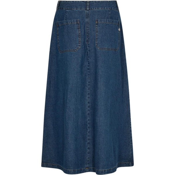 PD-HARPER CHAMBREY PLEAT SKIRT - Bilde 4