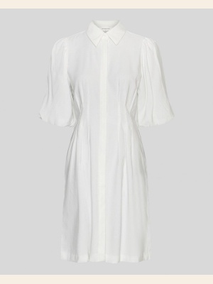 MSCHASANA 2/4 DRESS EGRET