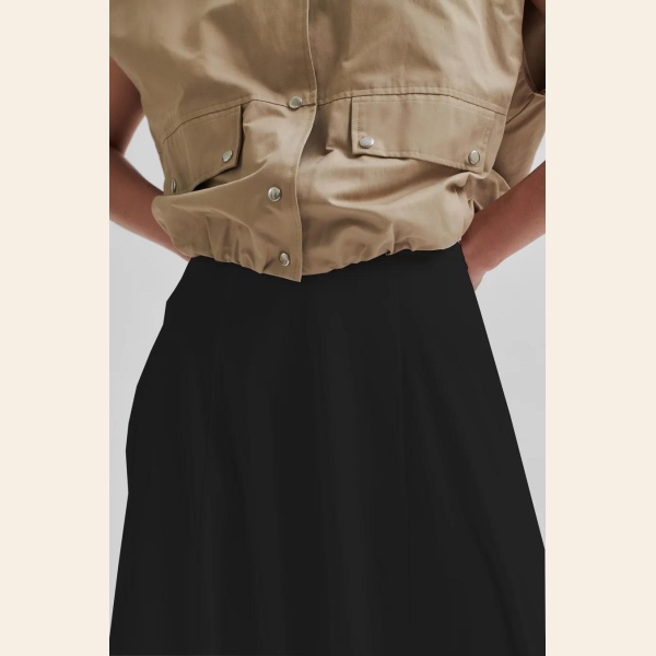 VIKTORIA BALLON SKIRT BLACK - Bilde 2