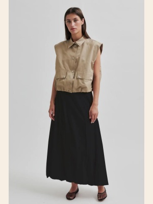 VIKTORIA BALLON SKIRT BLACK