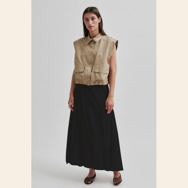 VIKTORIA BALLON SKIRT BLACK