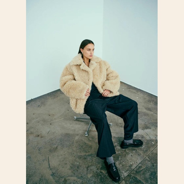 BANG JACKET ECRU - Bilde 3