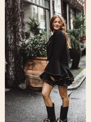 SUIT SKIRT SHORS