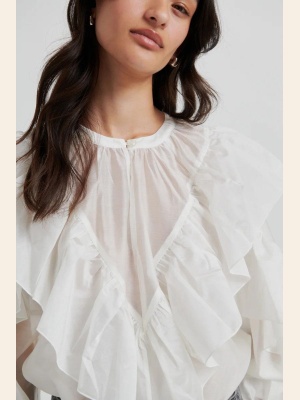 FRIA FRILL BLOUSE