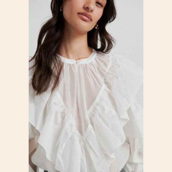 FRIA FRILL BLOUSE