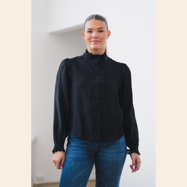 RAUSOLIVIA SHIRT BLACK