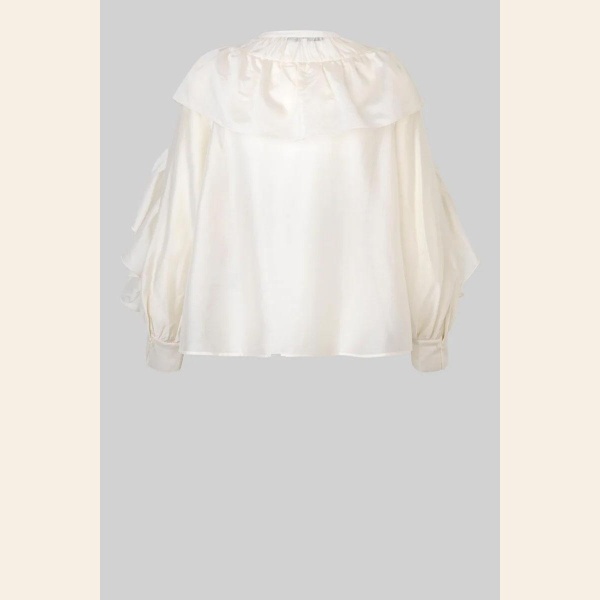 FRIA FRILL BLOUSE - Bilde 7