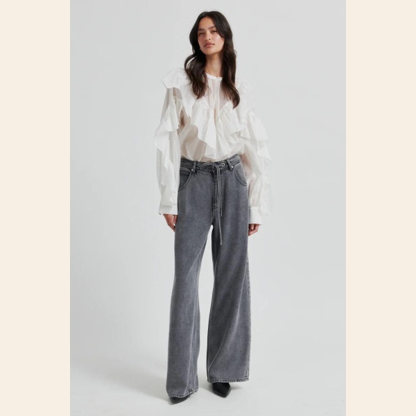 FRIA FRILL BLOUSE - Bilde 2