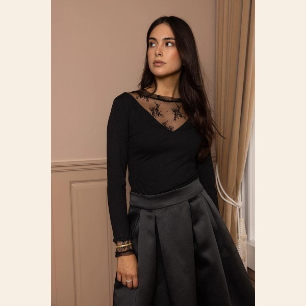 VERA SKIRT BLACK - Bilde 4