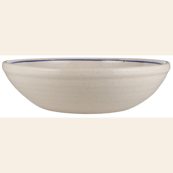 FAT M/BLÅTT MØNSTER Ø: 42 CM - Bilde 4