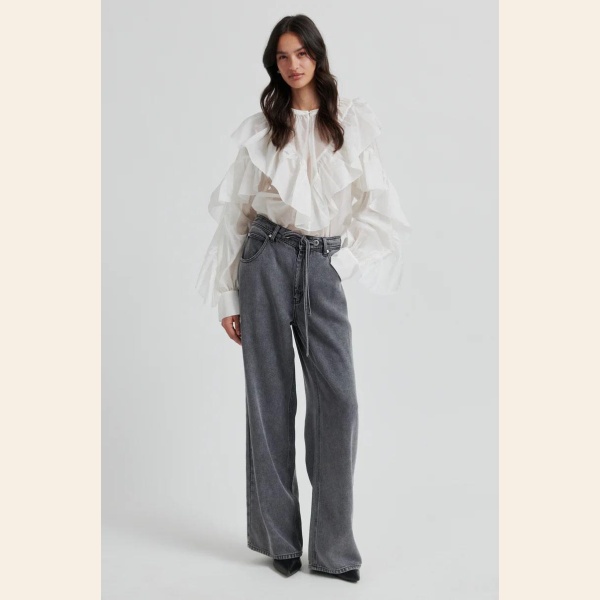 FRIA FRILL BLOUSE - Bilde 4