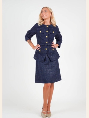 GLPARIS SKIRT BLUE