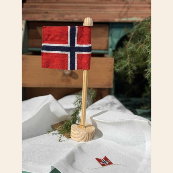 FLAGG PÅ STANG 27CM
