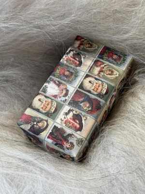 SÅPESTYKKE 200G. JULEEPLE JULECOLLAGE