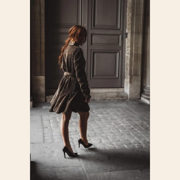 STARDUST FRILL DRESS - Bilde 6