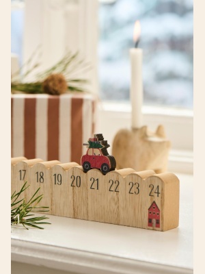 JULEKALENDER 1-24 KJØRENDE BIL