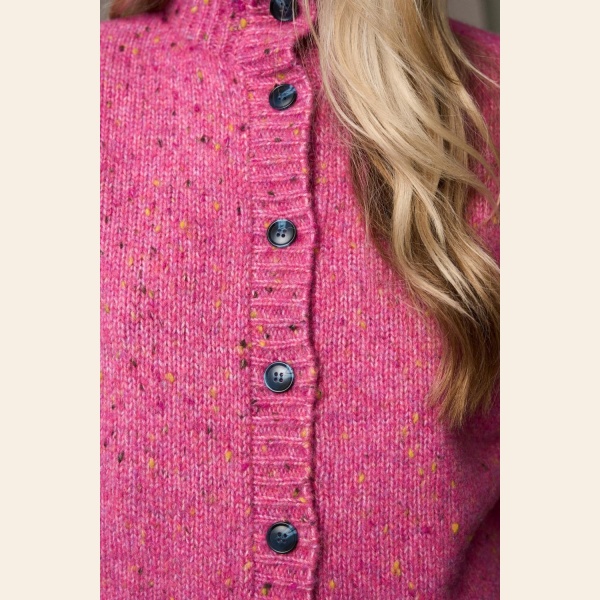 PD-HOLLY BUTTON HIGH NECK KNIT - Bilde 2