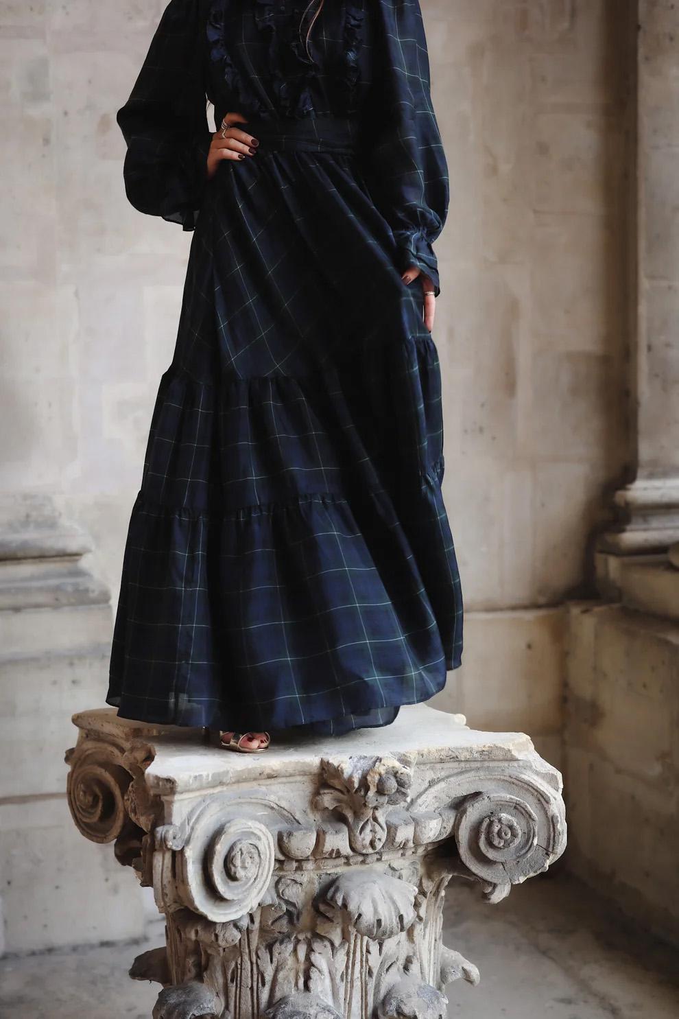 CHECK SHOWPIECE DRESS - Bilde 5