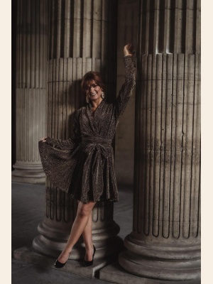 STARDUST FRILL DRESS