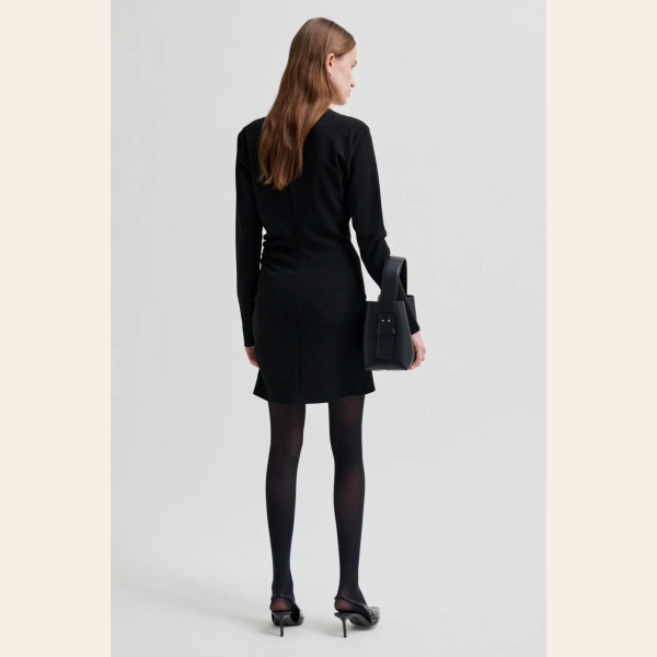 KOA SHORT DRESS BLACK - Bilde 5