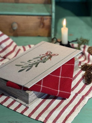 BOK-ESKE MISTELTEIN L:26CM B:17,5CM H:5CM