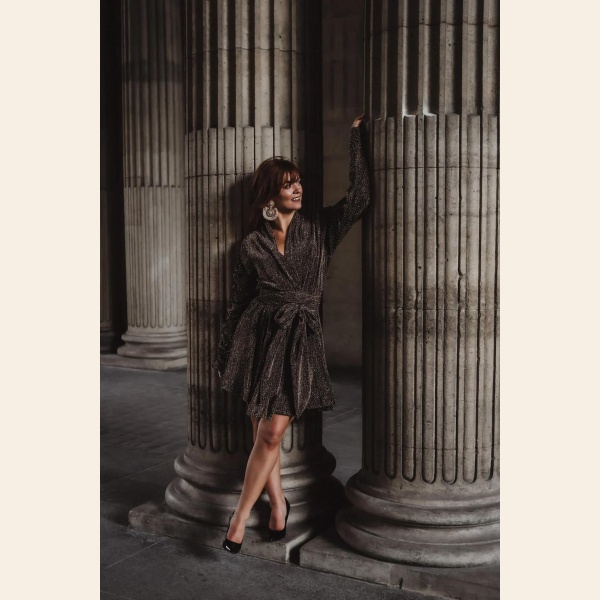 STARDUST FRILL DRESS - Bilde 2
