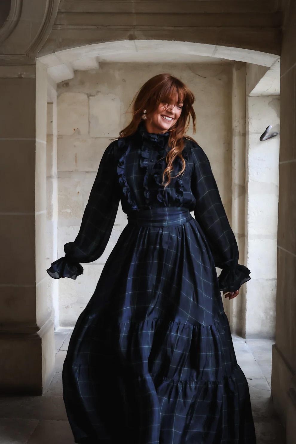 CHECK SHOWPIECE DRESS - Bilde 8