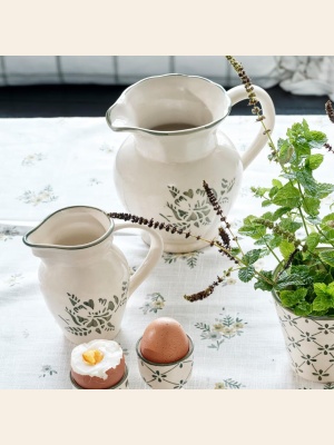 KANNE MARION BLOMST GRØNN 1L (15CM)