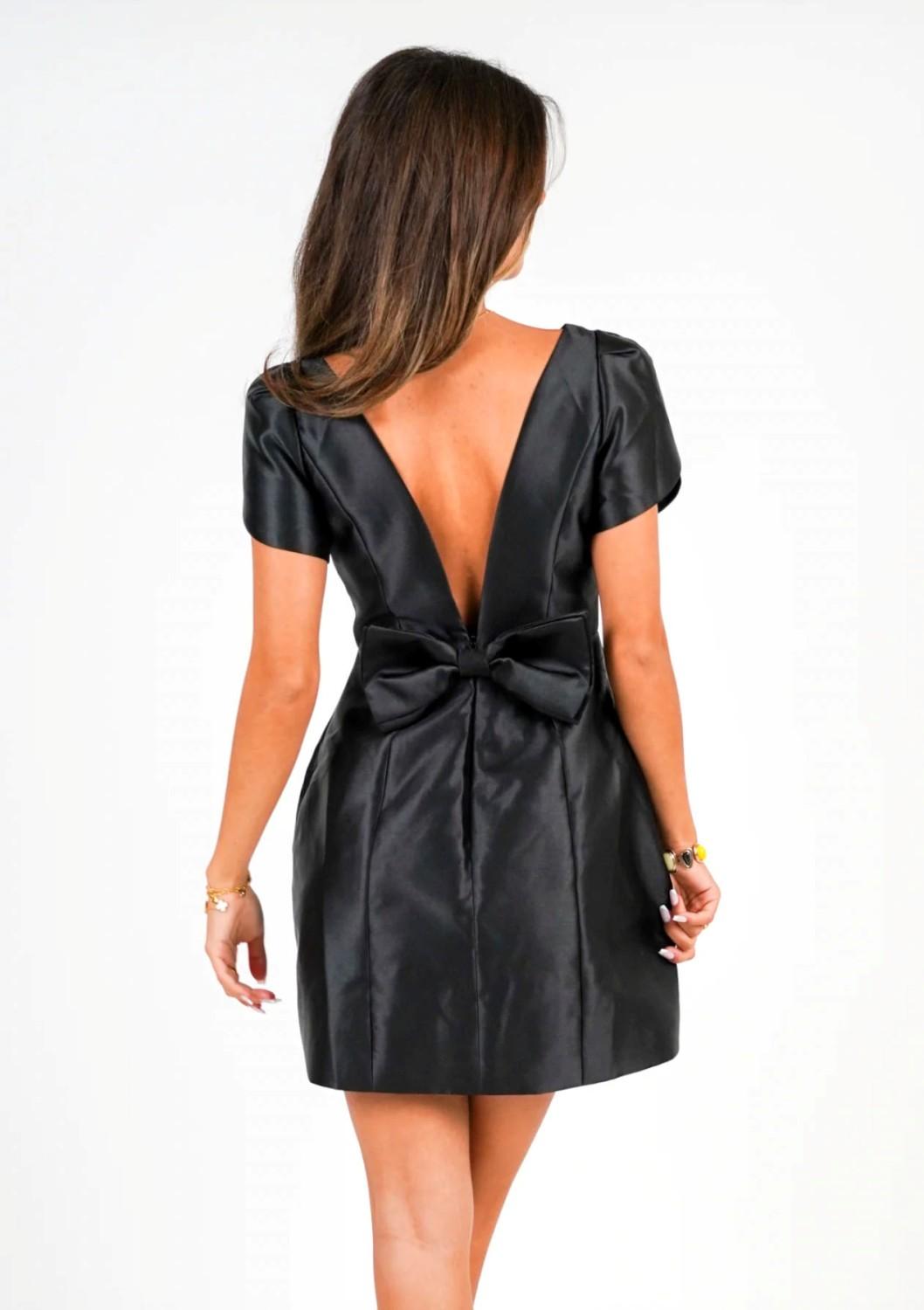 ROME DRESS BLACK - Bilde 4