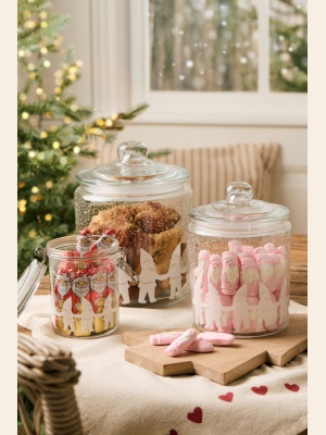 OPPBEVARINGSGLASS NISSEDEKOR 1900ML