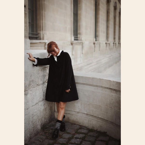 CORD COAT DRESS - Bilde 4