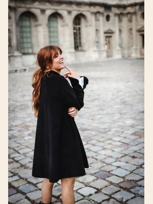 CORD COAT DRESS