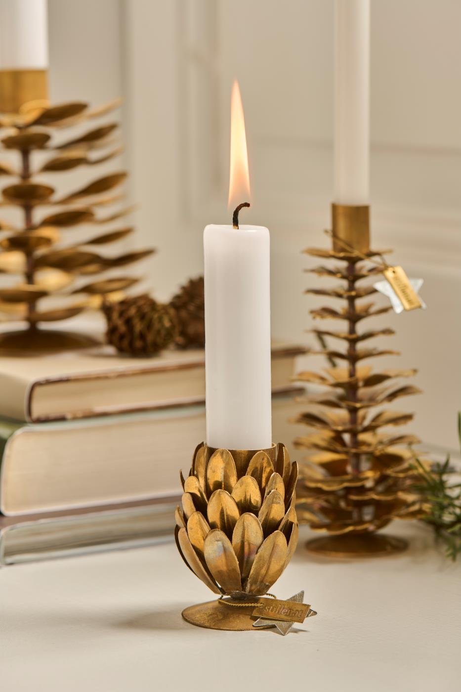 LYSESTAKE KONGLE GLORIA T/2,2 CM LYS