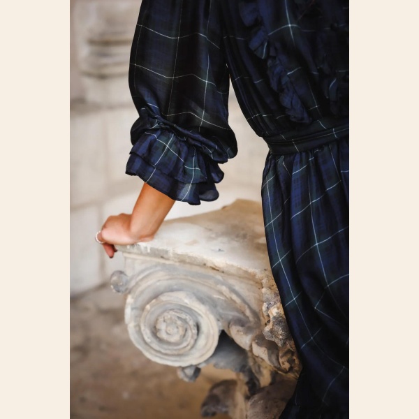 CHECK SHOWPIECE DRESS - Bilde 7