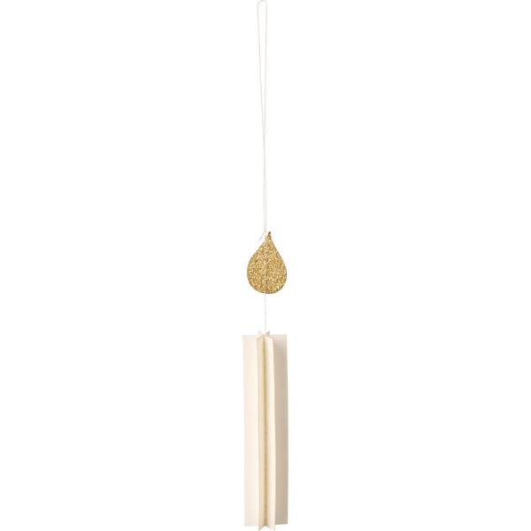 LYS OPPHENG M/FLAMME I GLITTER - Bilde 2
