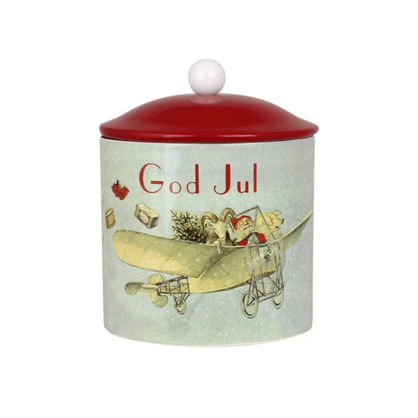 GOD JUL METALLBOKS D:12,5 H:16 - Bilde 3