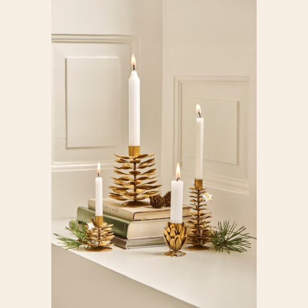 LYSESTAKE KONGLE T/1,3 CM LYS - Bilde 2