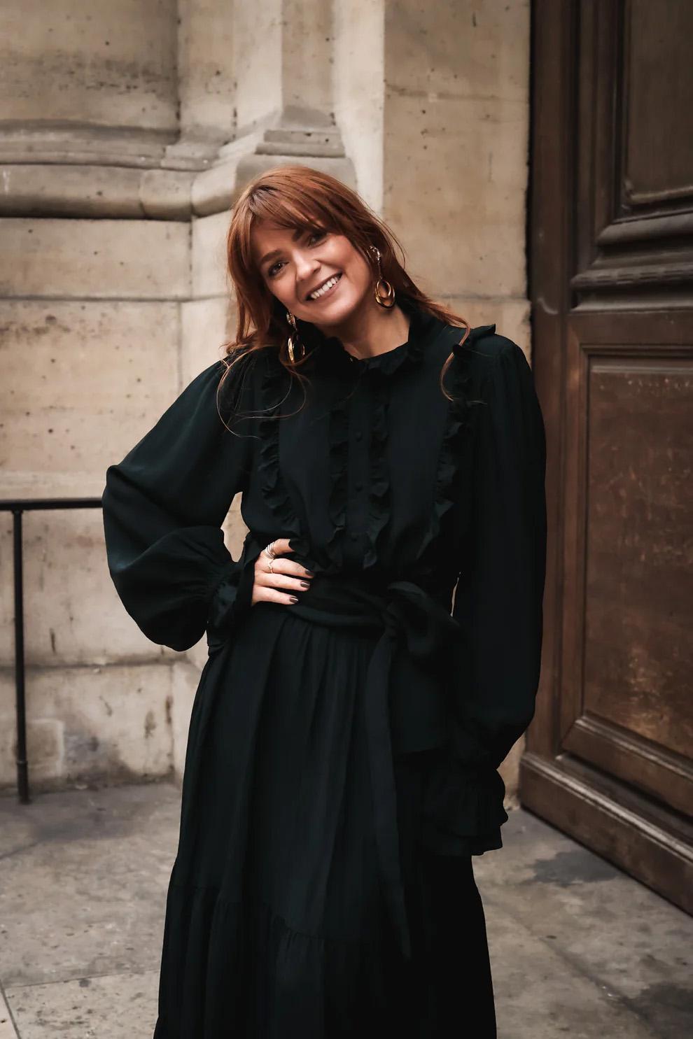 WOW FRILL LONG DRESS - Bilde 4