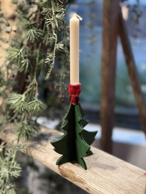 JULETRE LYSESTAKE T/KERTELYS H 12,5CM