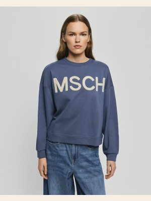 MSCHMELA BRIENA SWEATSHIRT INDIGO