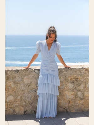 JENNA MAXI DRESS LIGHT BLUE