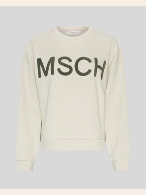 MSCHMELA BRIENA SWEATSHIRT OATMEAL