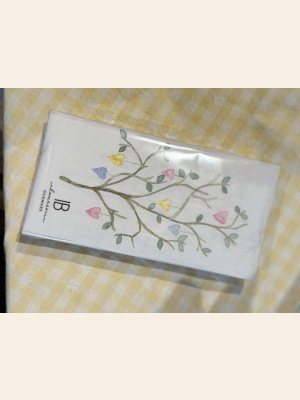 SERVIETT FORÅRSGREN 16 PK. 10X20 CM