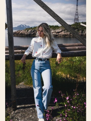 RAUSGUDRUN NORA SHIRT EMB